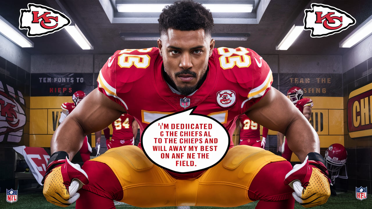  travis kelce reiterates his commitment to the chiefs.
